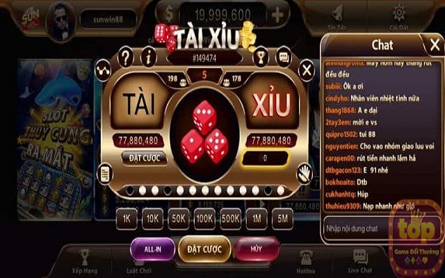 Tài Xỉu là online được xây dựng dưới dạng thuật toán nên sẽ có những lỏ hổng không mong muốn 